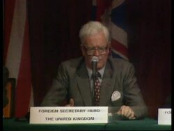 Switzerland - FM's Ultimatum To Bosnian Factions News Clip