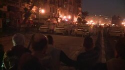 CLEAN : Egypt police tear gas protesters denouncing Mubarak verdict News Clip