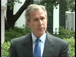 USA: BUSH/ CHENEY SPEECH 2 News Clip