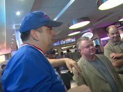 Atmosphere at the Larry King Brings Brooklyn To LA With The Grand Opening Of Brooklyn Water Bagel at Beverly Hills CA. (Footage by WireImage Video/GettyImages) Stock Footage