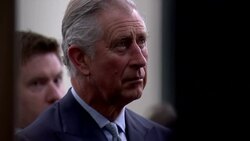 Prince Charles Listening To Louisville Mayor News Clip