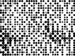 BOSSOM : halftone style (TRANSITION) Stock Footage