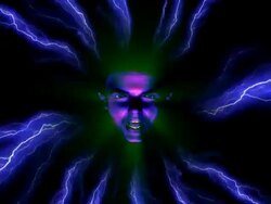 Elactric psychedelic tunnel Stock Footage