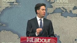 General Election 2015 - Ed Miliband Foreign Policy Speech At Chatham House News Clip