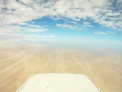 Road trip Point of view through Salar de Uyuni, Bolivia Stock Footage