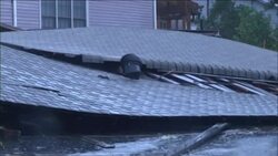 Hurricane Isaac pushed water over a rural levee to flood some homes, knocked out power and immersed beach-front roads in Louisiana and Mississippi early Wednesday. News Clip