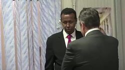 CLEAN : German FM visits Somalia News Clip