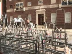 St Mary's Hospital at Celebrity Video Sightings Stock Footage