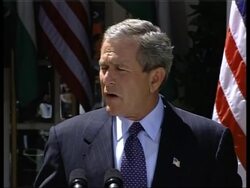Bush apologsies for "humilitiation" of prisoners, meets Abdullah News Clip