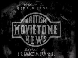 Lord Tweedsmuir in Washington. News Clip