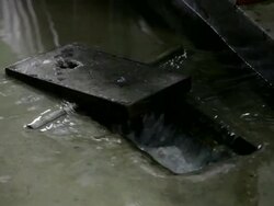 Thailand Flood GVs Stock Footage