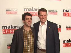 B.J. Novak, Scott Case at the Malaria No More - Comedy Fights Malaria Campaign Launch at West Hollywood CA. (Footage by WireImage Video/GettyImages) Stock Footage