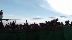 CLEAN : Migrant boat found in Thai waters News Clip