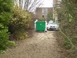 Forensic Police Removing Wheelie Bin News Clip