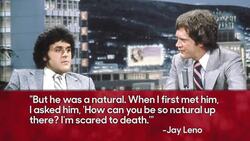 Jay Leno Pays Tribute to Onetime Rival David Letterman Ahead of Mark Twain Prize Ceremony | THR News News Clip