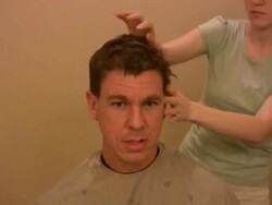 Haircut Timelapse NTSC Stock Footage