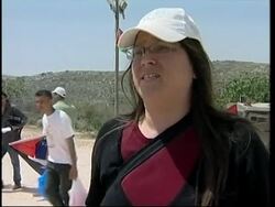 Palestinian protesters scuffle with Israeli army; army withdraws from Gaza News Clip