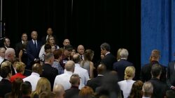 VP Biden Attends Memorial Service For Servicemen Killed In Chattanooga Shooting Stock Footage