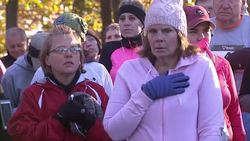 Choir singing Star Spangled Banner News Clip