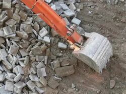 Excavator Stock Footage