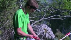 Suspended in mid air  - the dare devils on slacklines in Switzerland Instructional Video