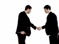 Business Deal Stock Footage