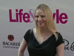 Rosie Pope at Life & Style Celebrates "A Summer Of Style" - Arrivals Stock Footage