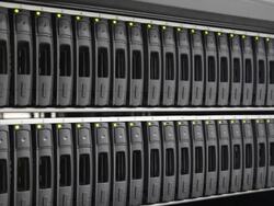 Storage disk status Stock Footage