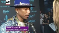 Pop star Pharrell unveiled an eco-friendly clothing line called RAW for the Oceans at New York Fashion Week. A collaboration with G-Star and Bionic Yarn, it produces fibers collected from recycled plastic bottles. (Sept. 6) News Clip