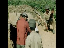 SYND 10/12/1971 MUKTI BAHINI IN COMMAND News Clip