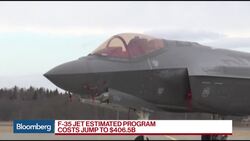 F-35 Jet Estimated Program Costs Jump to $406.5 Billion News Clip