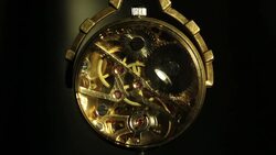 Antique clock Stock Footage