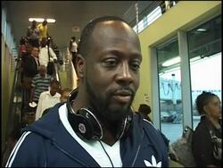 Singer Wyclef Jean tells of political plans for Haiti if he's elected president News Clip