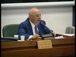 WEST BANK: ARAFAT'S NEW CABINET APPROVED BY LEGISLATIVE COUNCIL News Clip