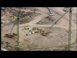 Olympic Site Construction Aerials News Clip