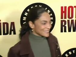 'Hotel Rwanda' Los Angeles Premiere Stock Footage