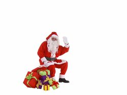 Santa Claus Stock Footage