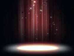 Spotlight Glitter Background Loop Stock Footage