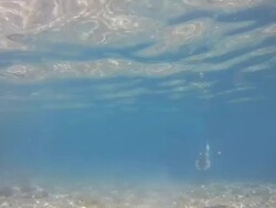 HD: Waving At Camera While Snorkeling Stock Footage