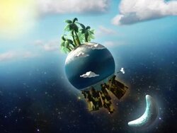 Night and Day World [HD] Stock Footage