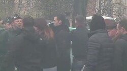 CLEAN : Residents in Lille mourn victims of Paris attacks News Clip