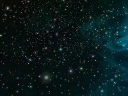 Smoke on colored dust background Stock Footage