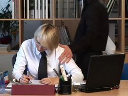 HD: Sexual Harassment At  Work Stock Footage