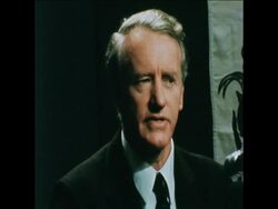 SYND 22 3 76 RHODESIAN PRIME MINISTER IAN SMITH SPEAKING AT A PRESS CONFERENCE IN SALISBURY News Clip