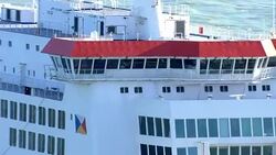 Ships at sea on the English Channel News Clip