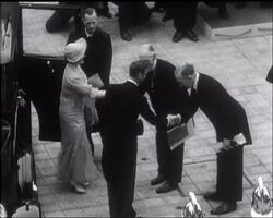 The King opens Fire Brigade Headquarters at Lambeth. News Clip