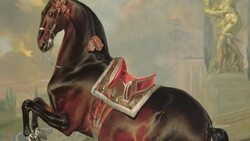 Johann Georg Hamilton - Horses Stock Footage