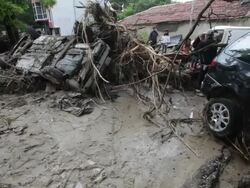 Catastrophic Flood in Varna Bulgaria Stock Footage