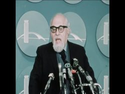 SYND 6-12-72 LADISLAS FARAGO ON NUREMBERG TRIAL News Clip