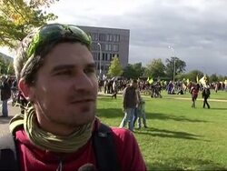 CLEAN: Tens of thousands protest against German nuclear plan News Clip